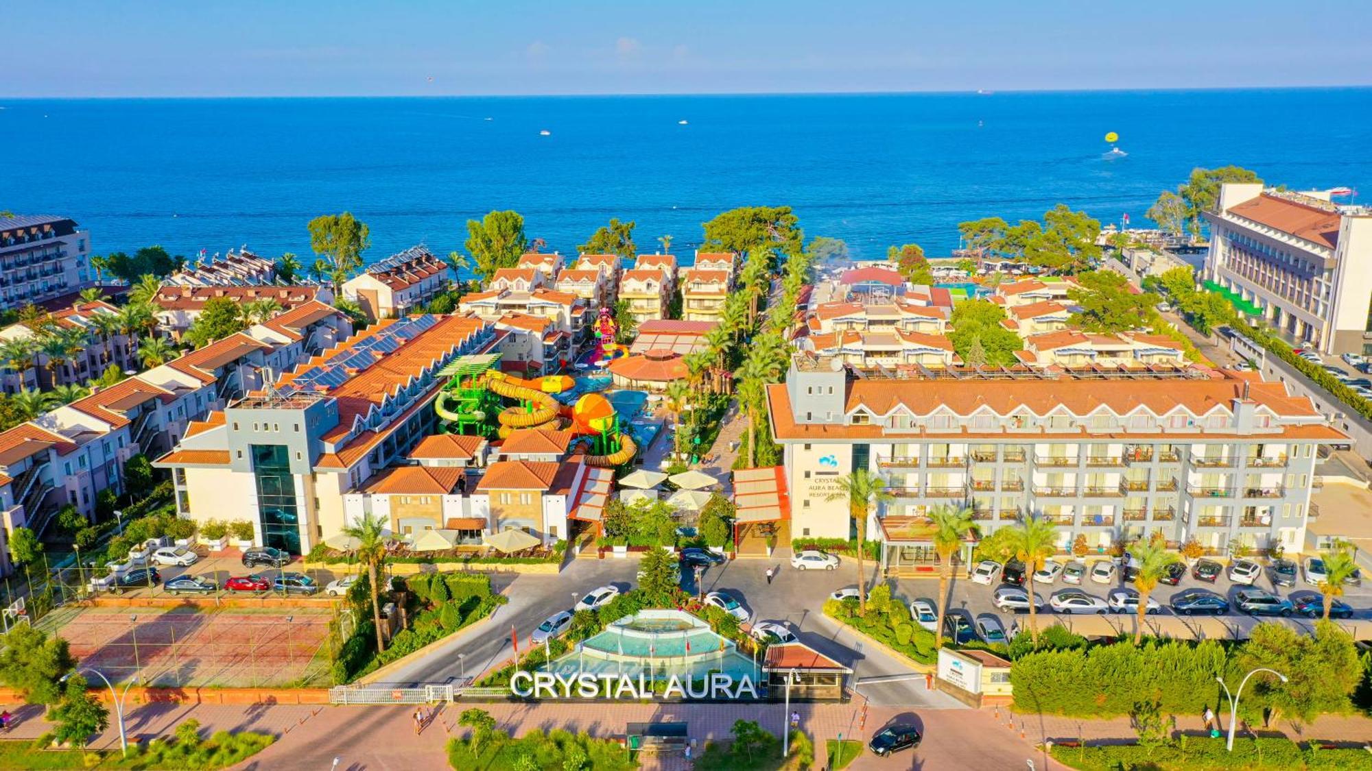 Crystal Aura Beach Resort & Spa Kemer Kültér fotó
